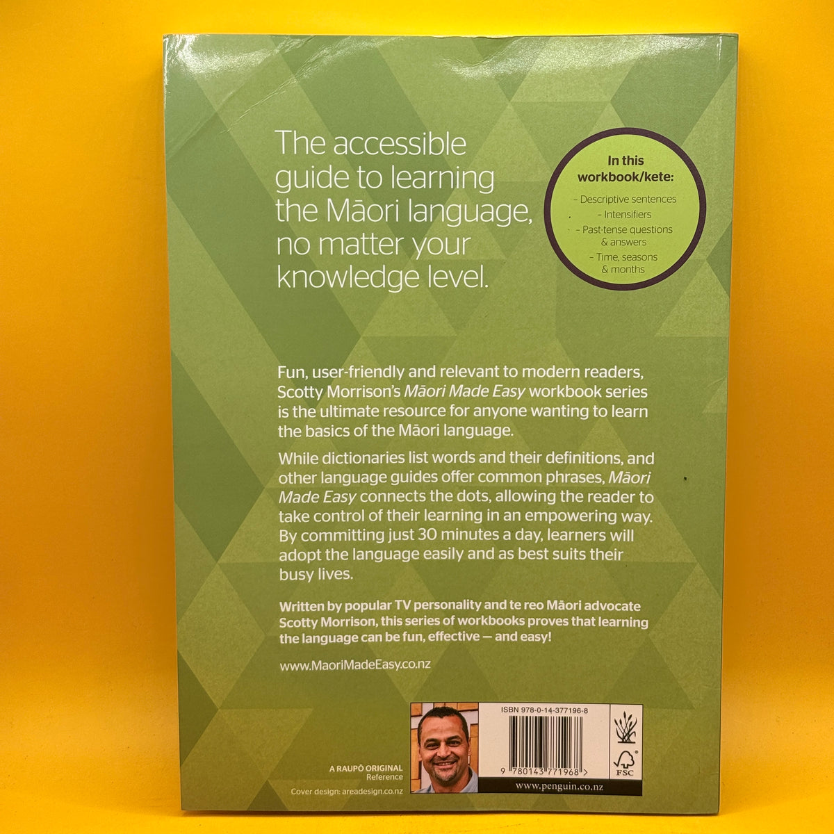 Māori Made Easy Workbook/Kete 3 by Scotty Morrison