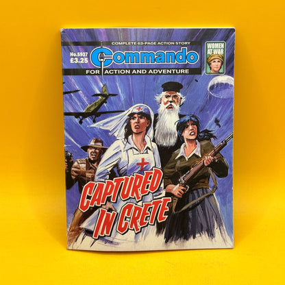 Commando No. 5937: Captured in Crete by DC Thomson