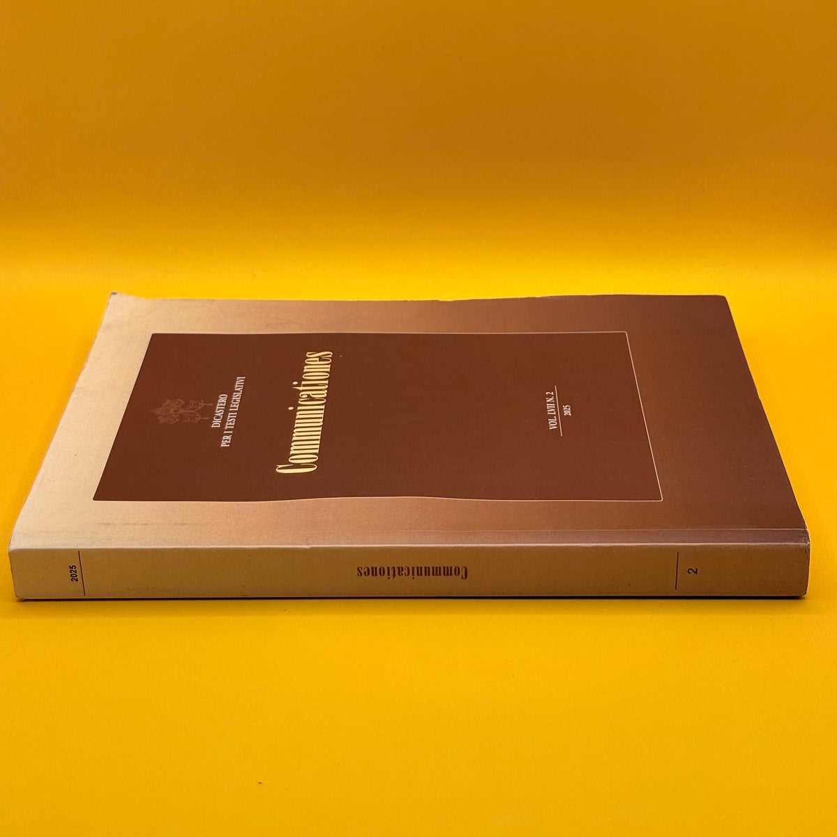 Communications Volume LVIII, No. 2 by Dicastery for Legislative Texts