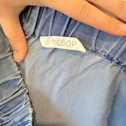 Mesop Blue Chambray Skirt - 74cm waist