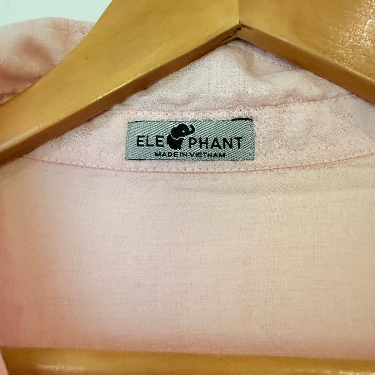 Elephant Pink Button Up Shirt - 50cm u/arm