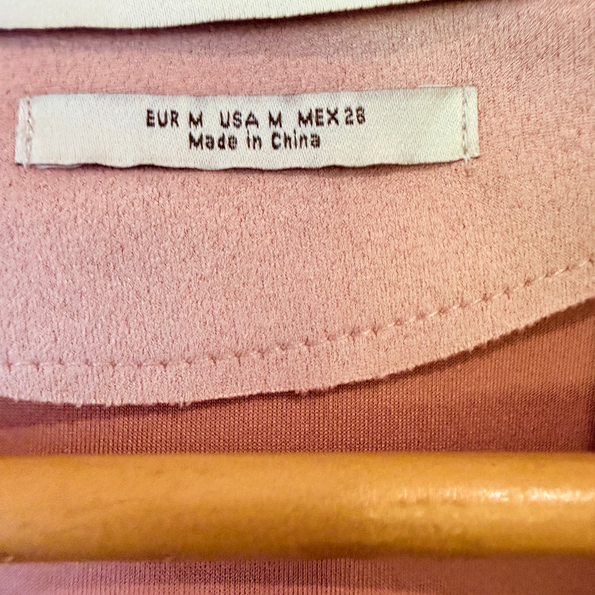 Pull&Bear Dusty Pink Longline Blazer Size M