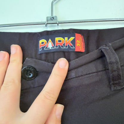 Park Black Chino Pants Size 32
