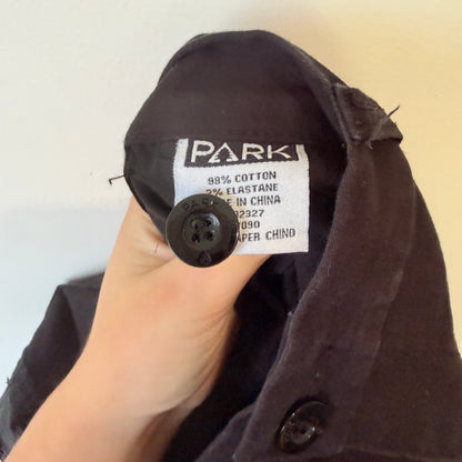 Park Black Chino Pants Size 32