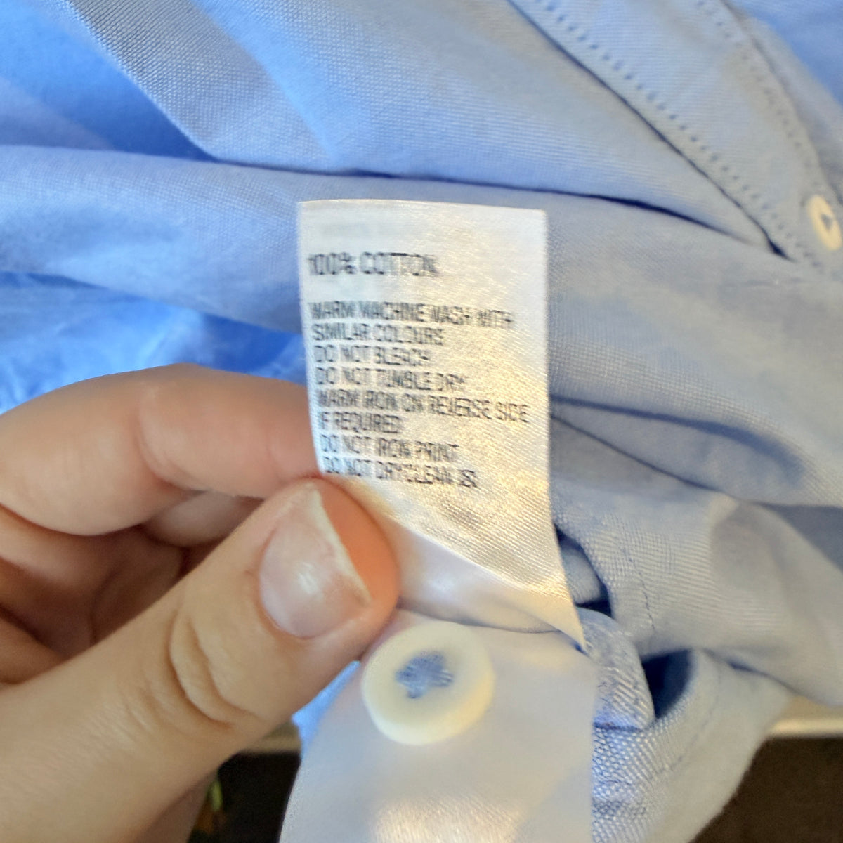 Anko Light Blue Stretch Oxford Short Sleeve Shirt Size 3XL
