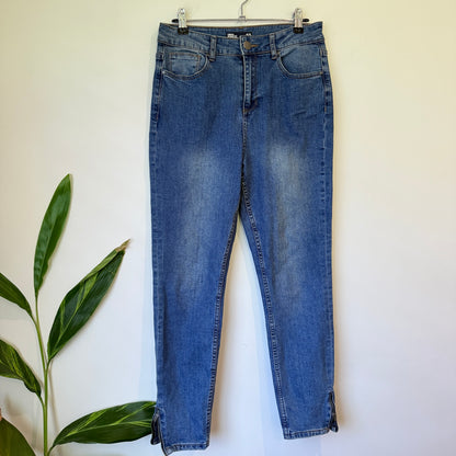 Urban Jeans Co Blue Zip Ankle Jeans Size 10