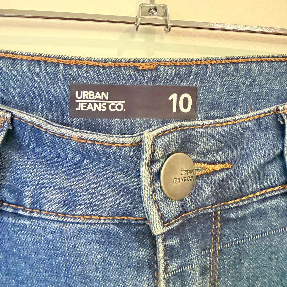 Urban Jeans Co Blue Zip Ankle Jeans Size 10
