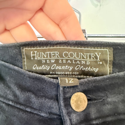 Hunter Country Brushed Cotton Bootcut Trousers Size 12