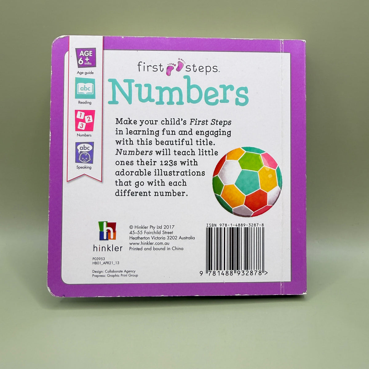 First Steps: Numbers by Hinkler