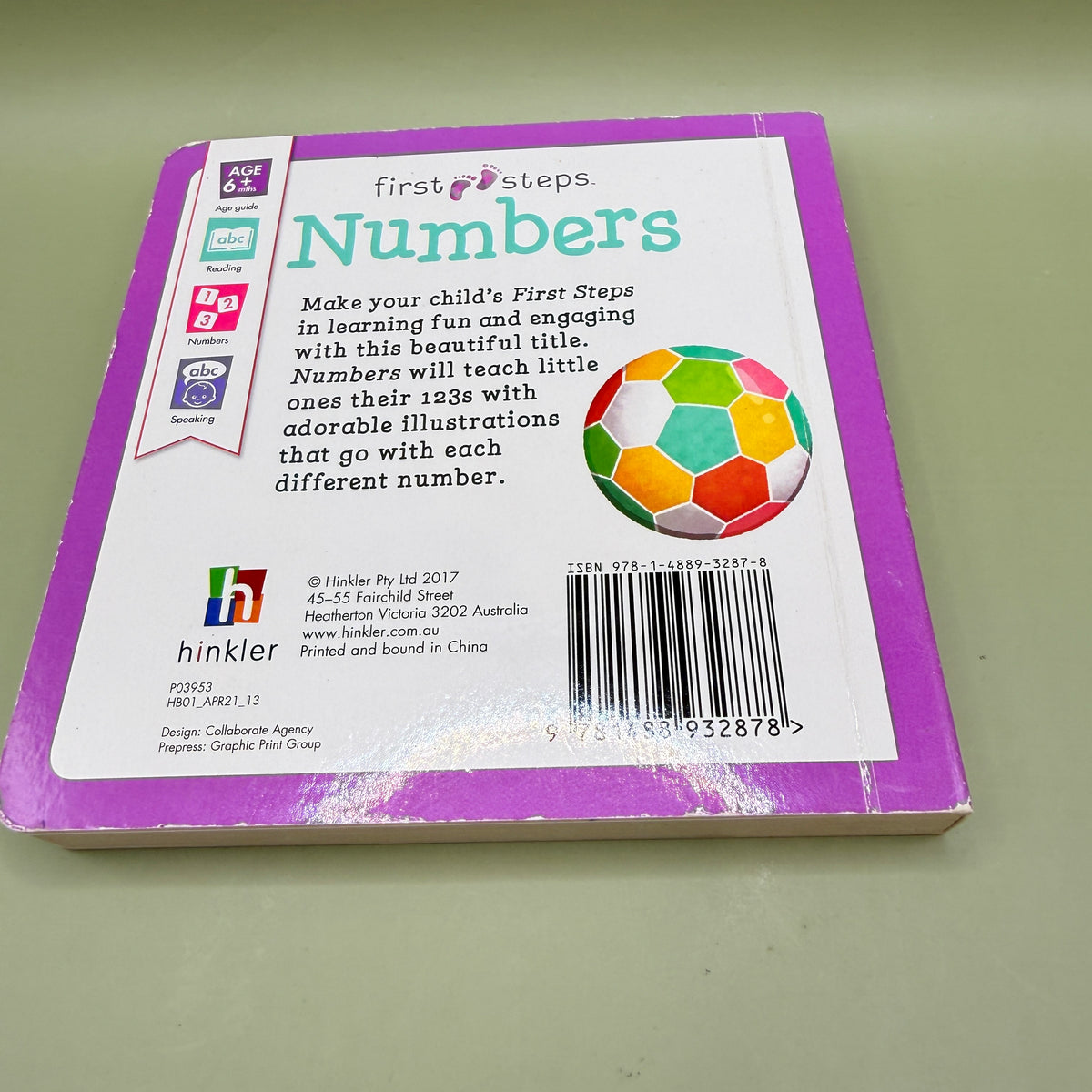First Steps: Numbers by Hinkler