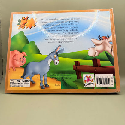 A Fun-to-Learn Jigsaw Book: On the Farm
