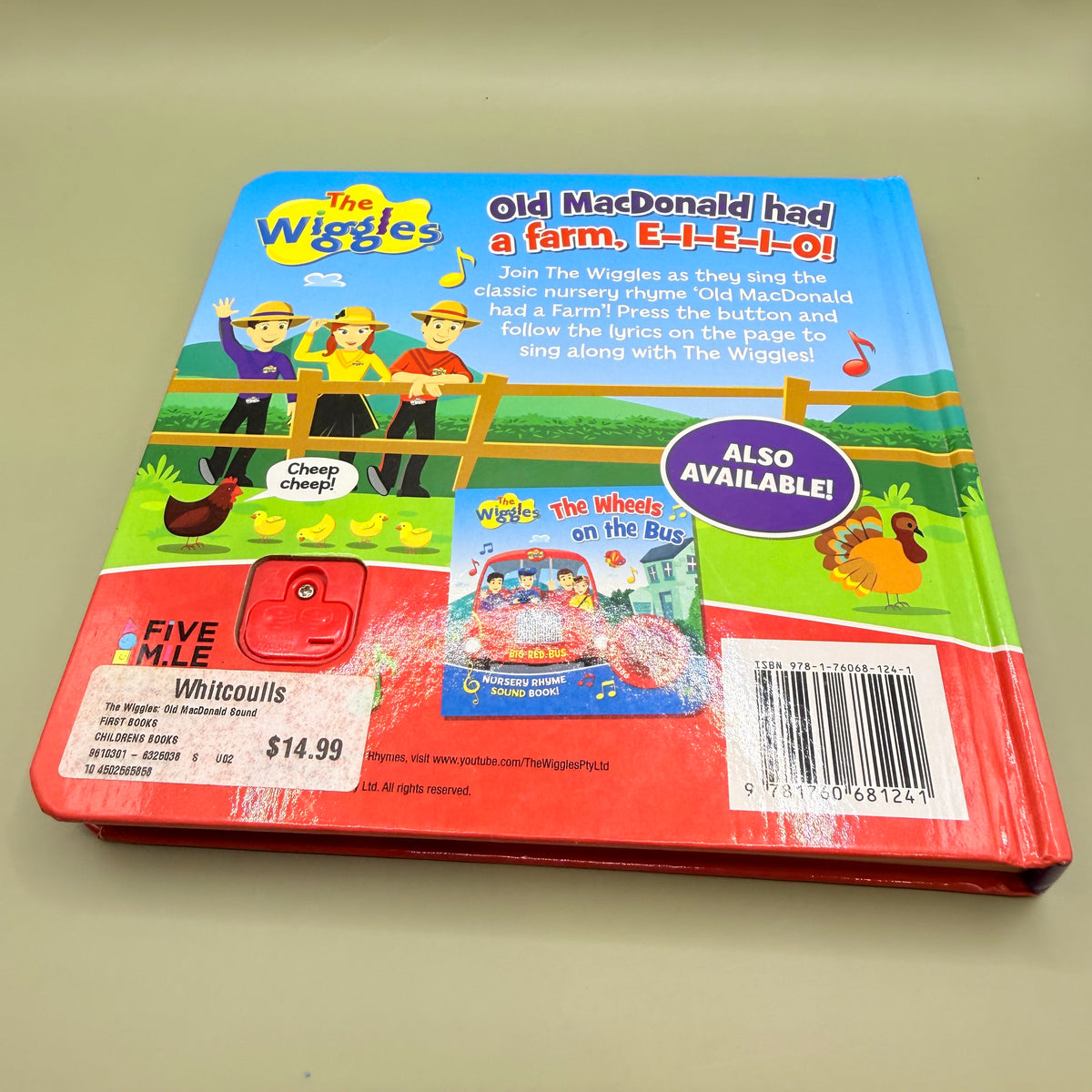 The Wiggles Old MacDonald Had a Farm – Nursery Rhyme Sound Book