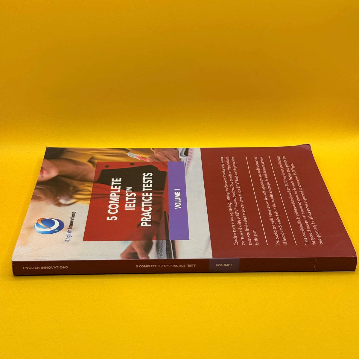 5 Complete IELTS Practice Tests, Volume 1 by English Innovations