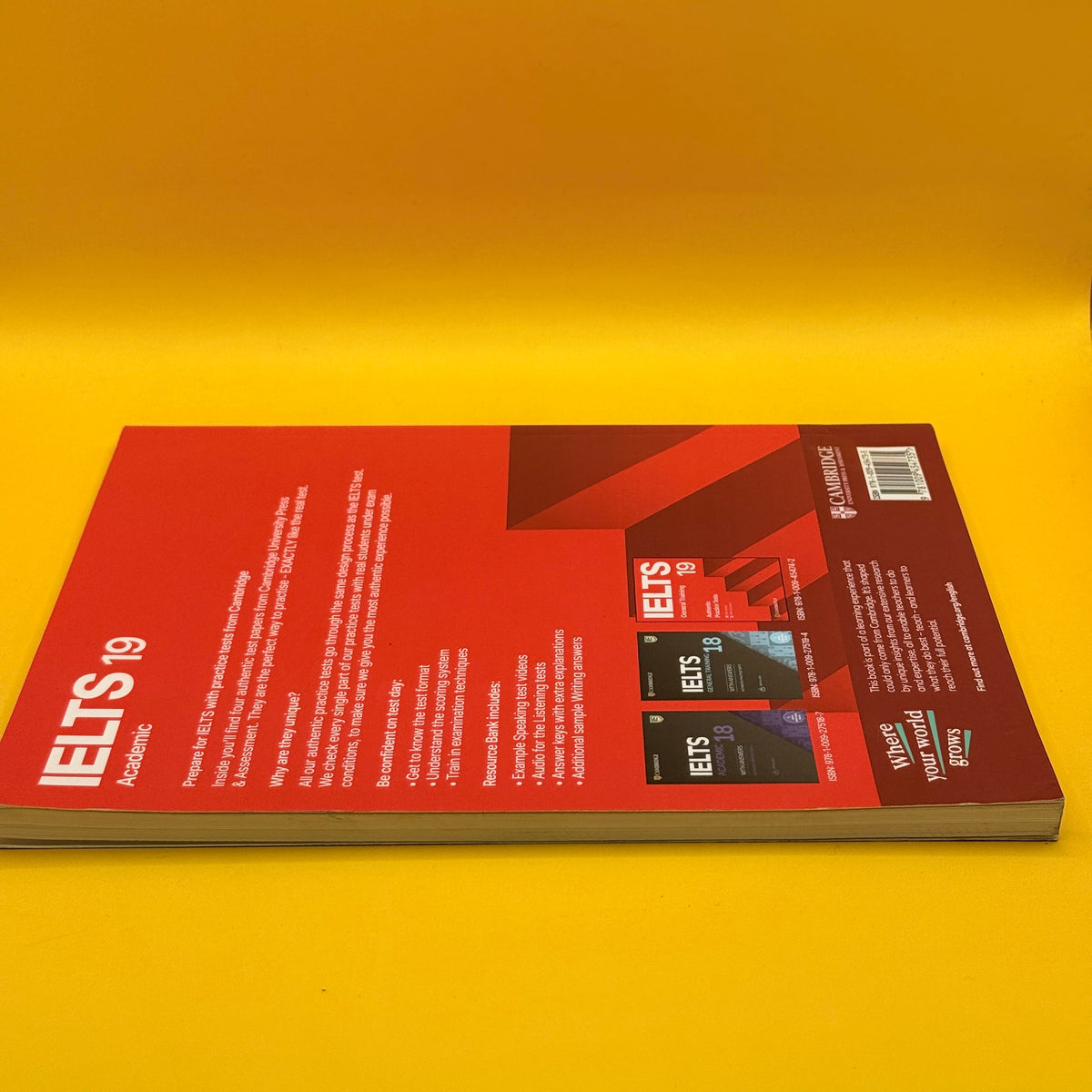 IELTS 19 Academic: Authentic Practice Tests by Cambridge University Press & Assessment