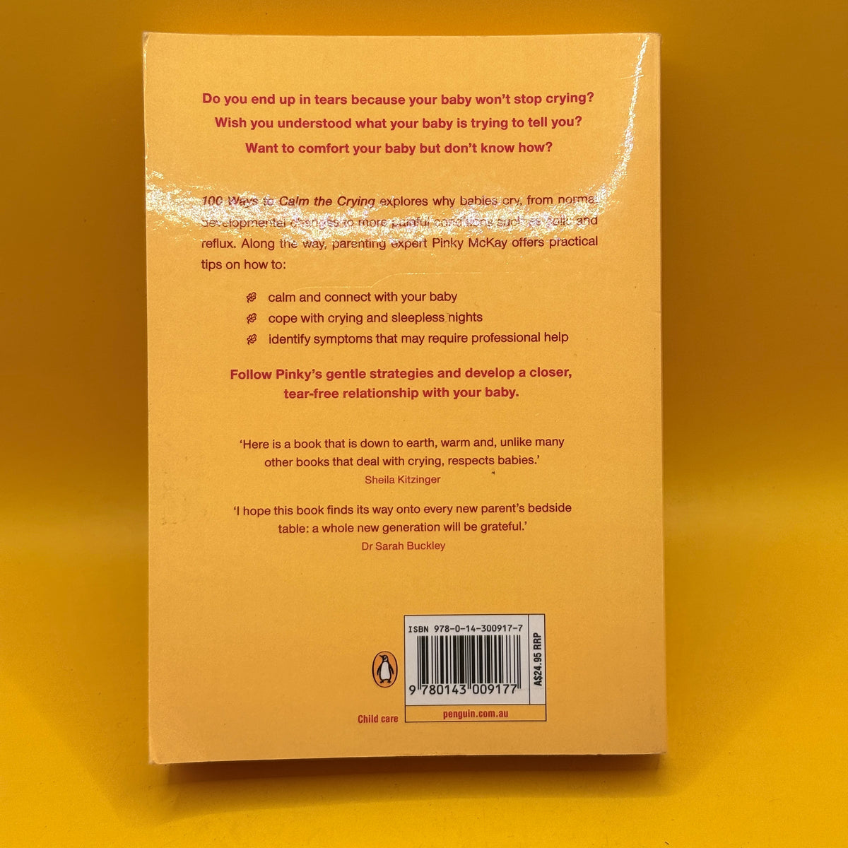 100 Ways to Calm the Crying by Pinky McKay