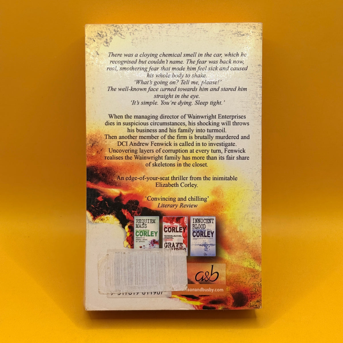 Fatal Legacy by Elizabeth Corley