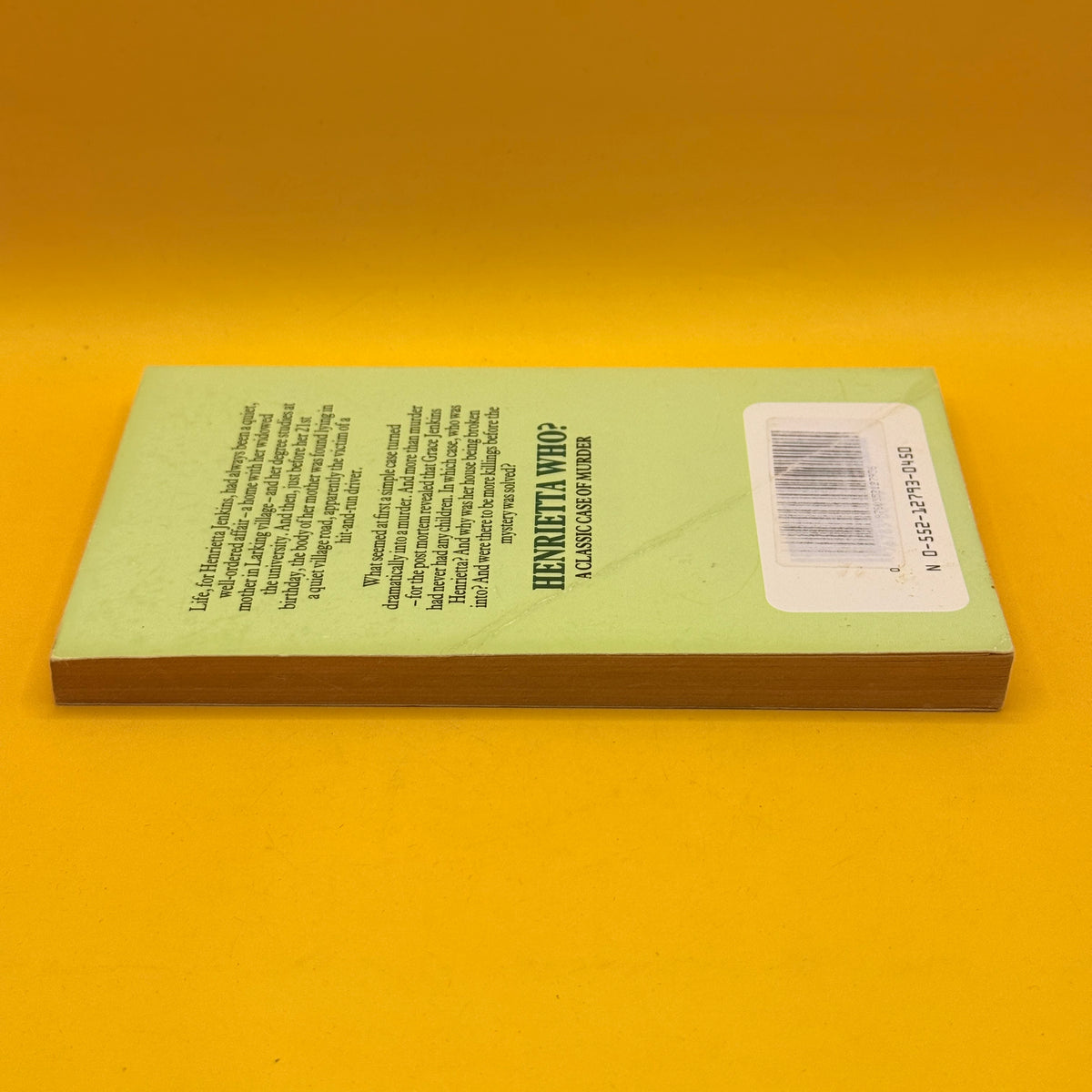 Henrietta Who? by Catherine Aird 1968