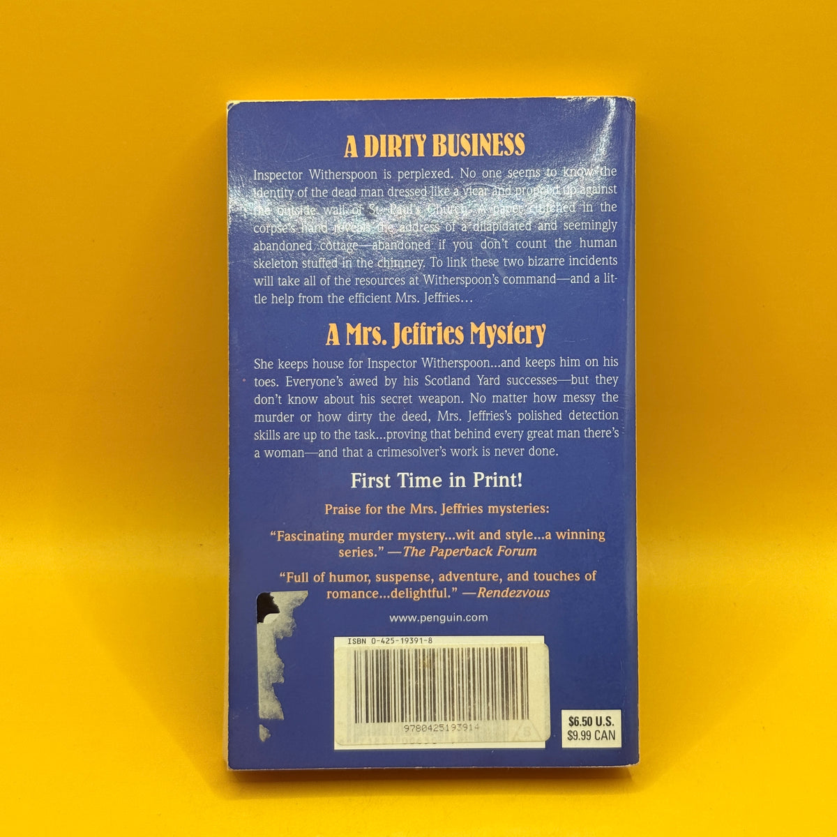 Mrs. Jeffries Sweeps the Chimney by Emily Brightwell
