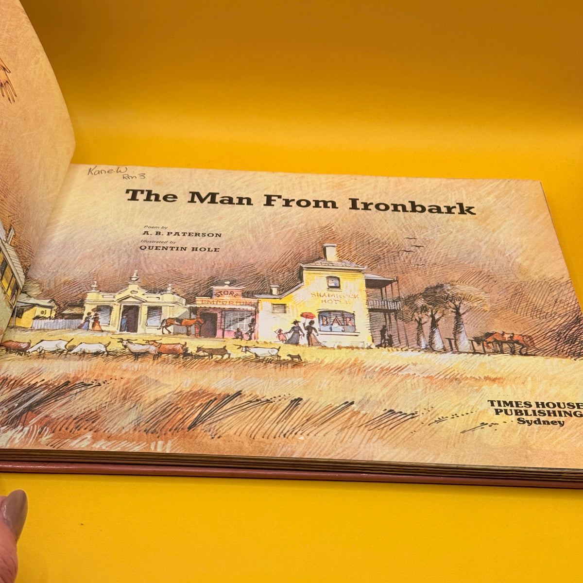 The Man from Ironbark and A Bush Christening by A. B. Paterson