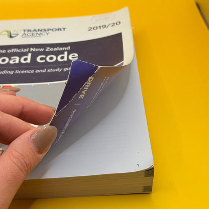 The Official New Zealand Road Code 2019/20 by NZ Transport Agency