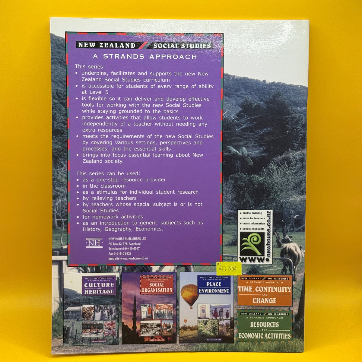 Culture and Heritage: New Zealand Social Studies, A Strands Approach by Ruth Naumann