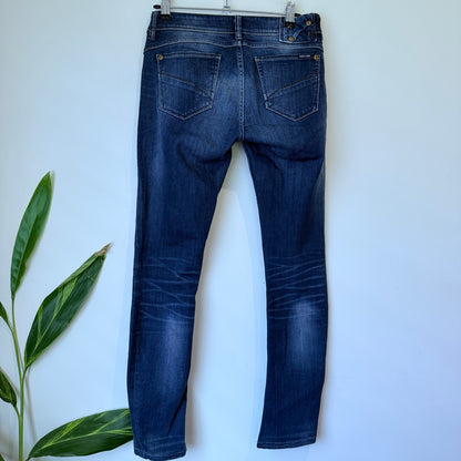 Garcia Jeans Dark Wash Straight Leg Jeans - 72cm waist