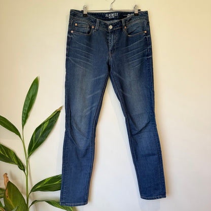 Jeanswest Blue Super Skinny Jeans Size 12