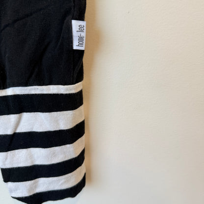 Home-Lee Black Tapered Lounge Pants Size 8