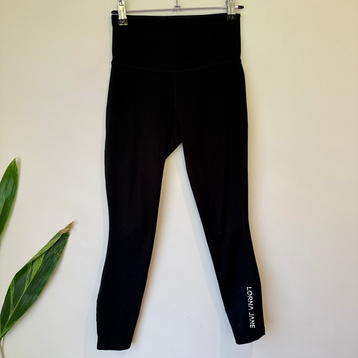 Lorna Jane Black High Waist Leggings Size XS