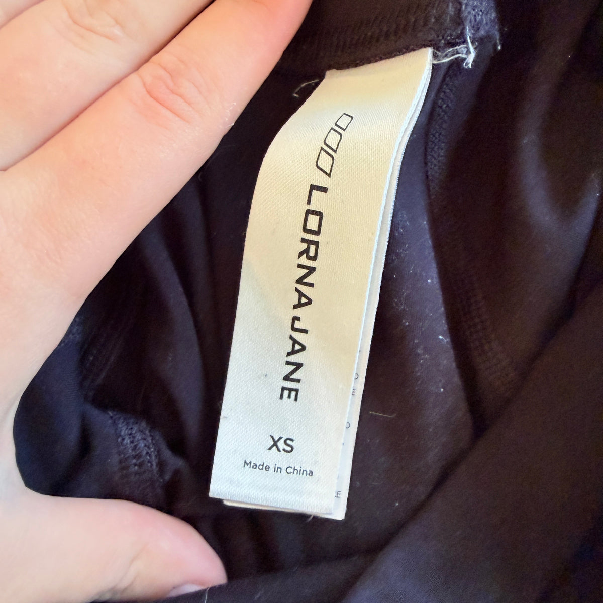 Lorna Jane Black High Waist Leggings Size XS