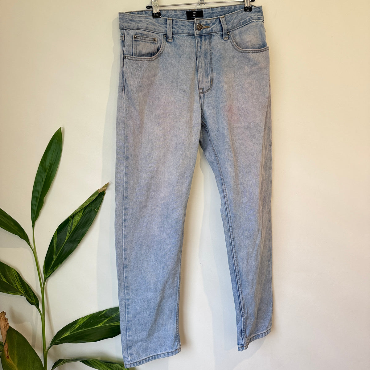Absent Light Wash Dad Fit Jeans Size 30