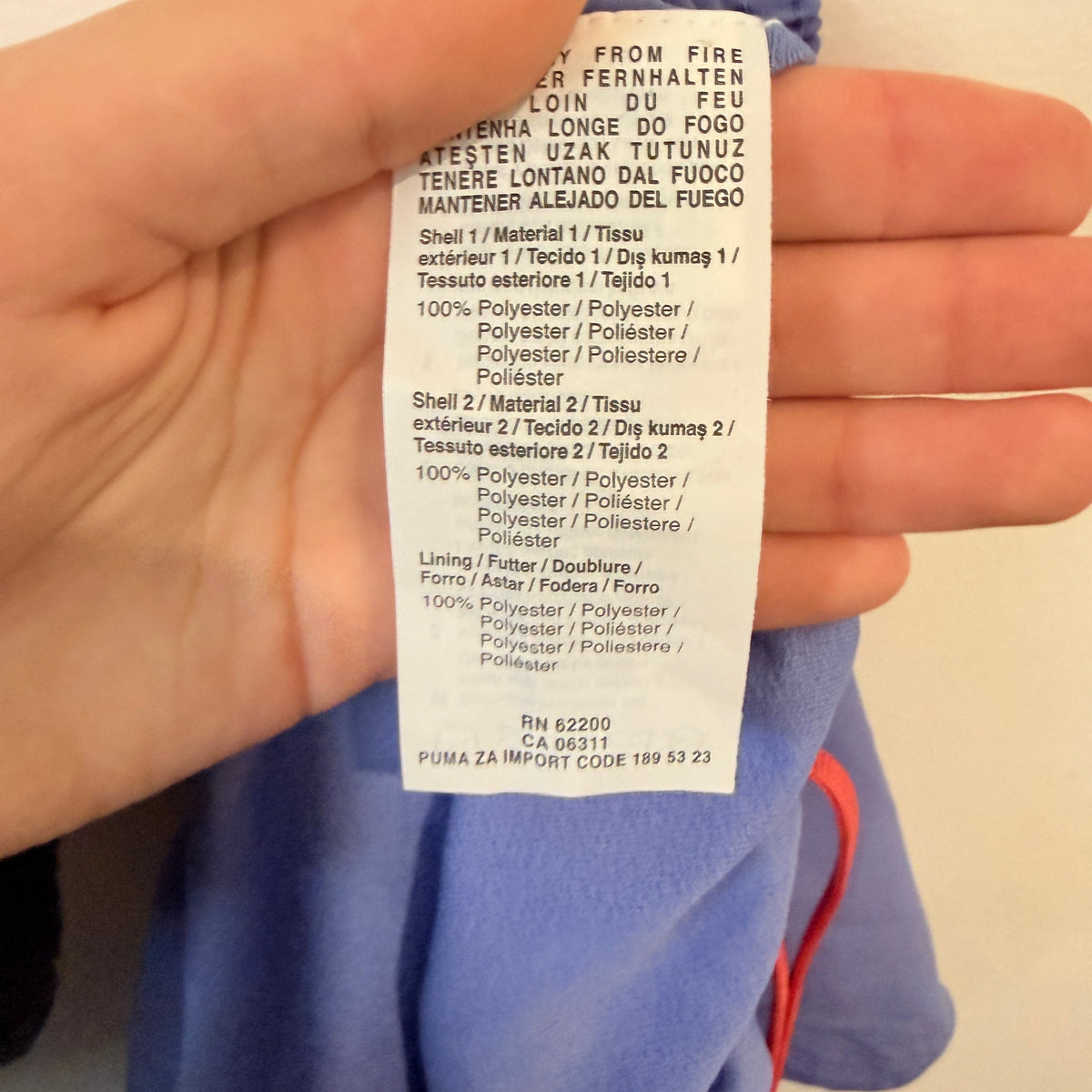 Puma Periwinkle Running Shorts Size XS