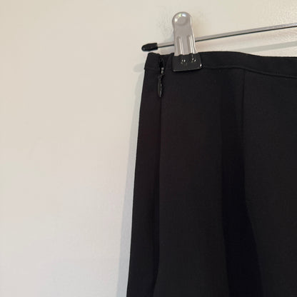 Glassons Black Wide Leg Pants Size 6