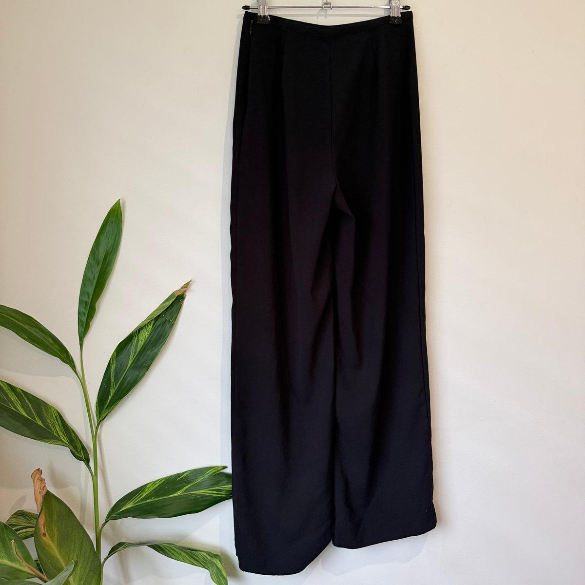 Glassons Black Wide Leg Pants Size 6