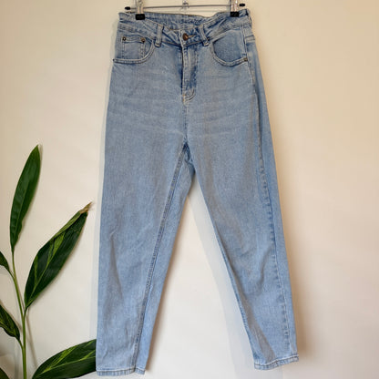 Junkfood Light Wash Straight Leg Jeans Size XS
