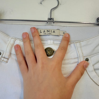 Lania The Label White Vienna Jeans Size 12