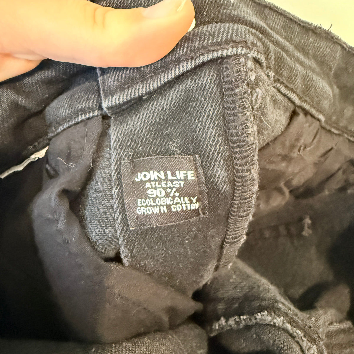 Zara Washed Black Skinny Jeans Size 8