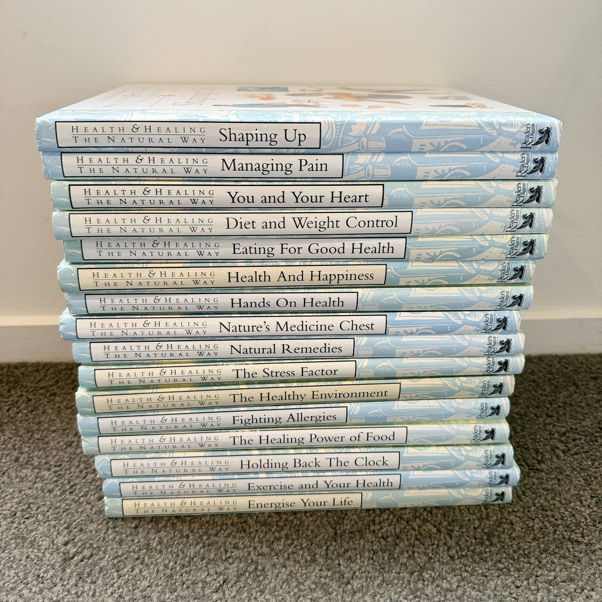 Reader's Digest Health & Healing The Natural Way 16 Volume Hardback Set