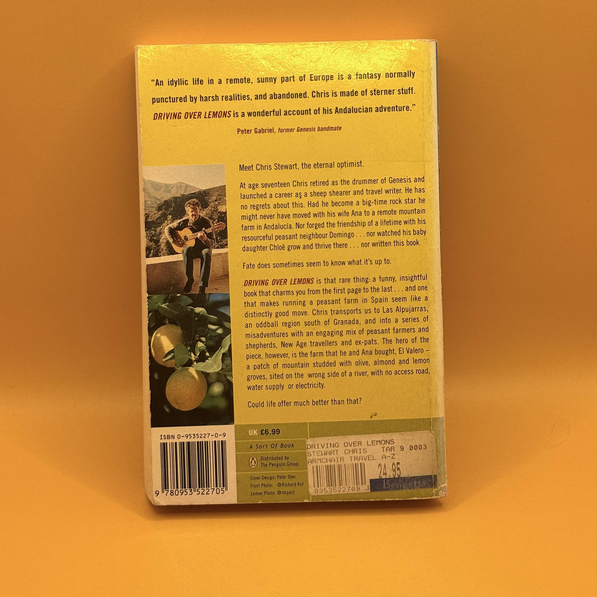 Driving Over Lemons: An Optimist in Andalucía by Chris Stewart