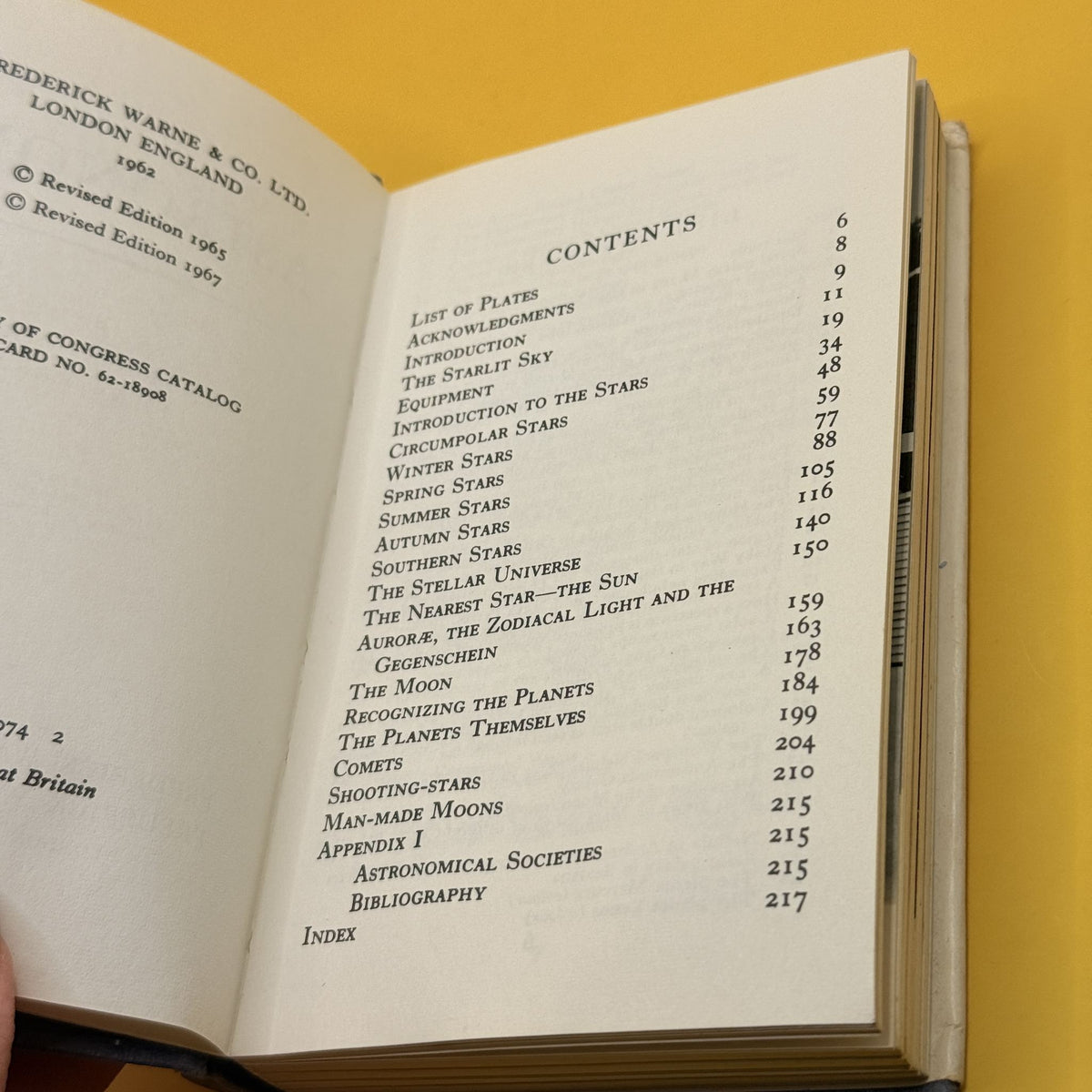 The Observer's Book of Astronomy by Patrick Moore 1967