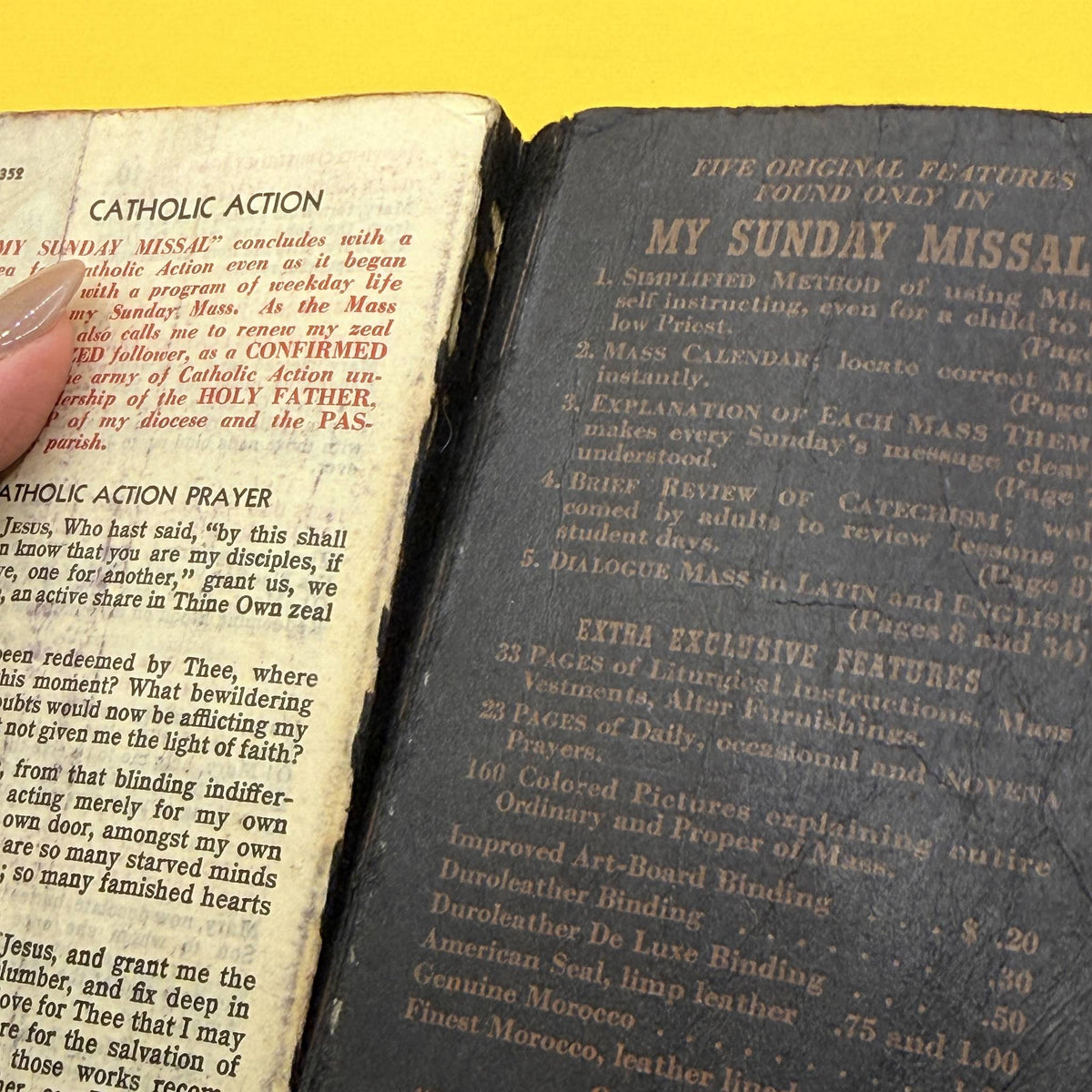 My Sunday Missal by Rev. Joseph F. Stedman 1940