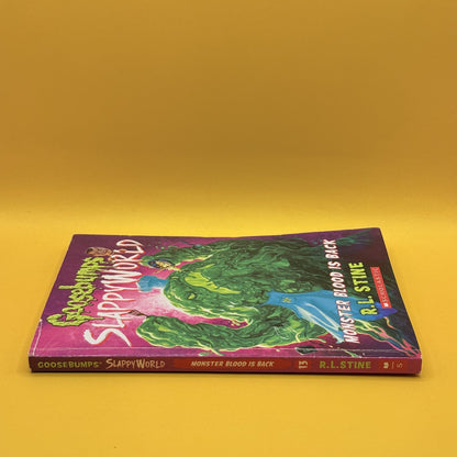 Monster Blood Is Back (Goosebumps SlappyWorld) by R. L. Stine