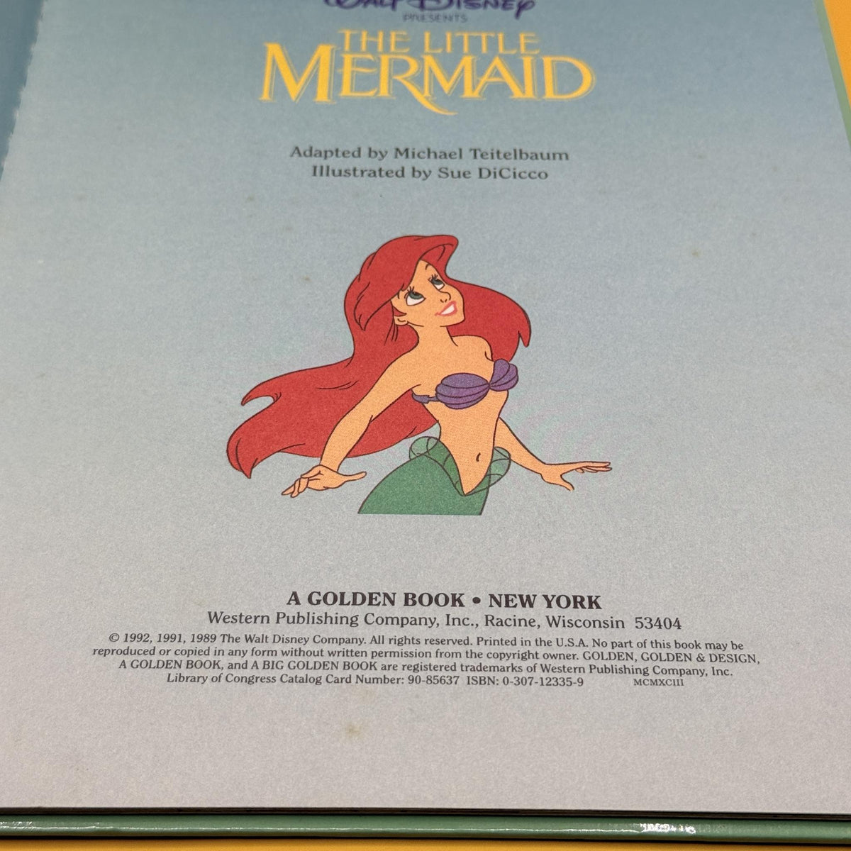 Walt Disney’s The Little Mermaid by Michael Teitelbaum 1993