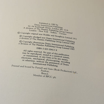 Peter Pan by J. M. Barrie 1985