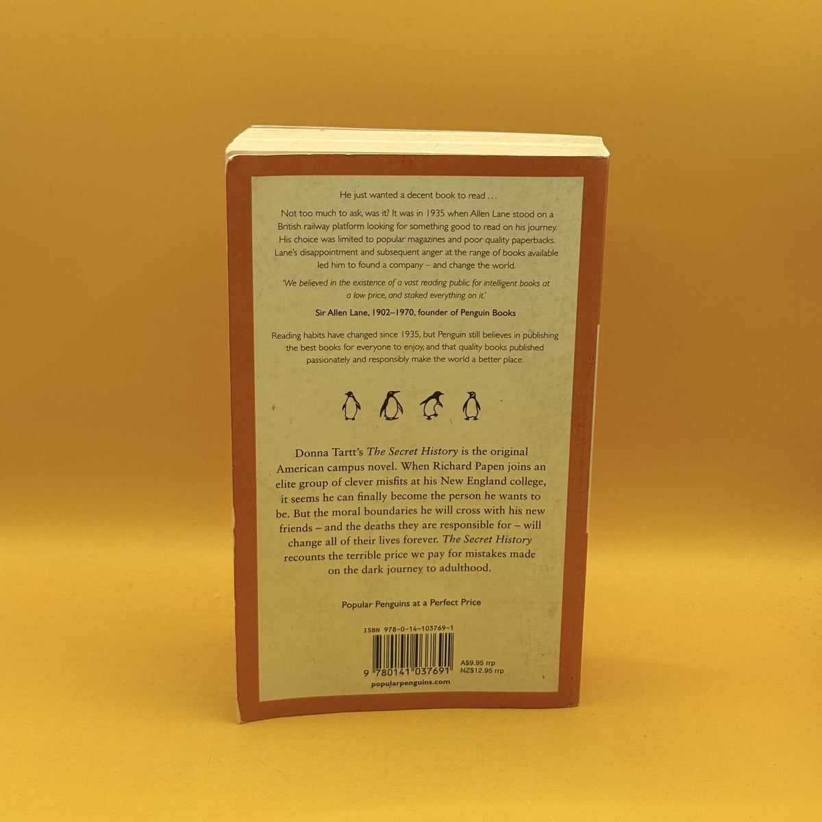 The Secret History by Donna Tartt