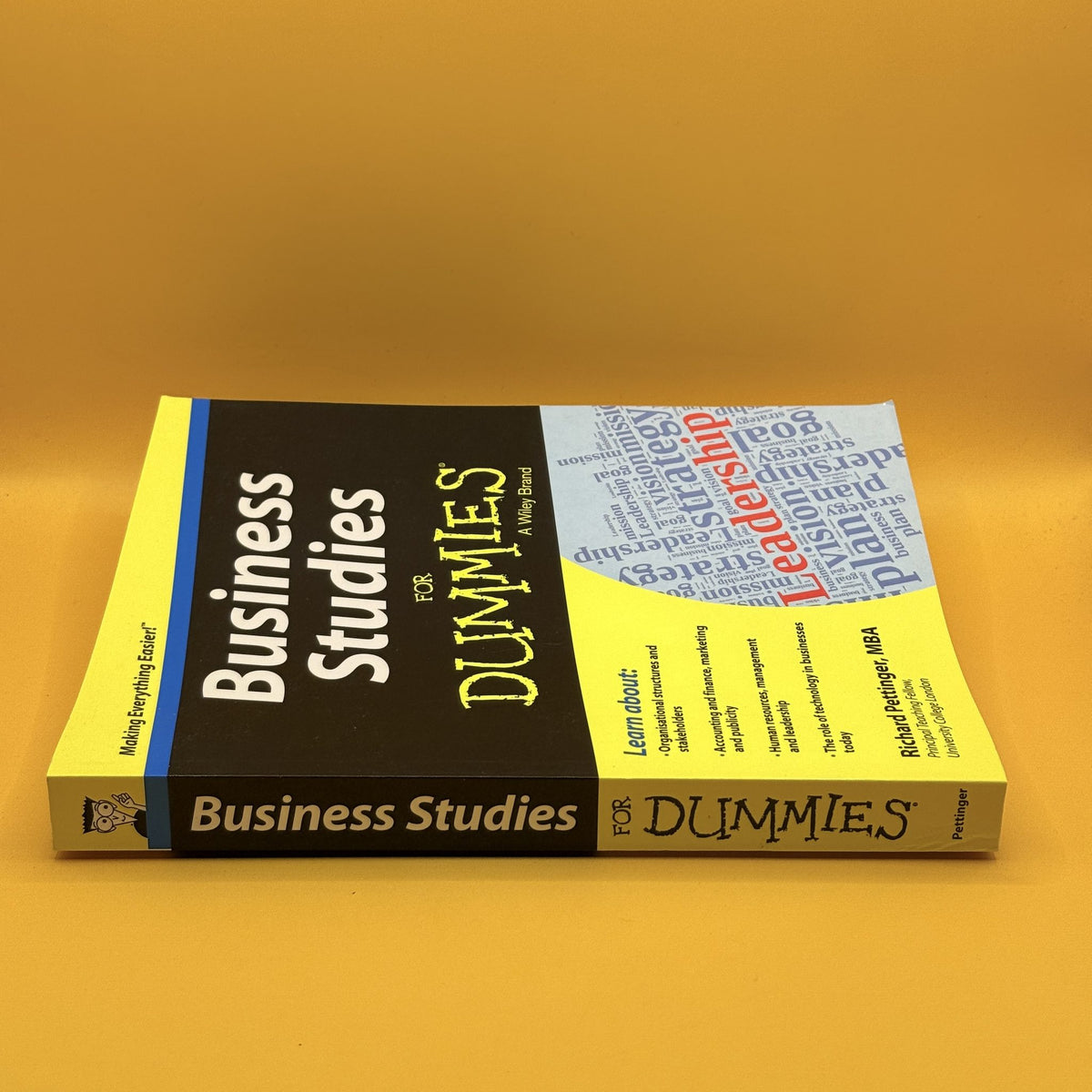 Business Studies for Dummies by Richard Pettinger