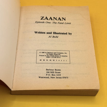 Zaanan: Episode One—The Fatal Limit by Al Bohl 1989