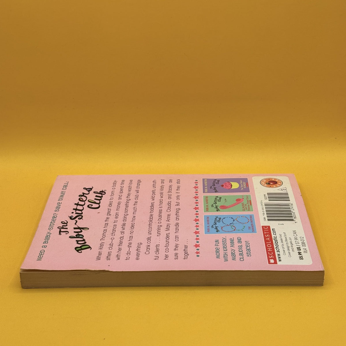 Kristy’s Great Idea (The Baby-Sitters Club) by Ann M. Martin