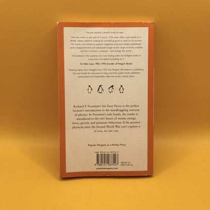 Six Easy Pieces by Richard P. Feynman