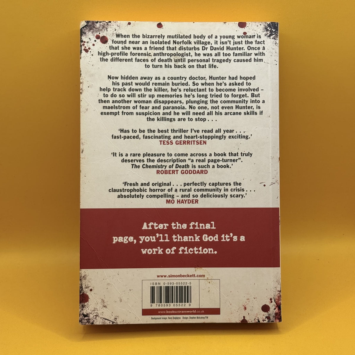 The Chemistry of Death by Simon Beckett